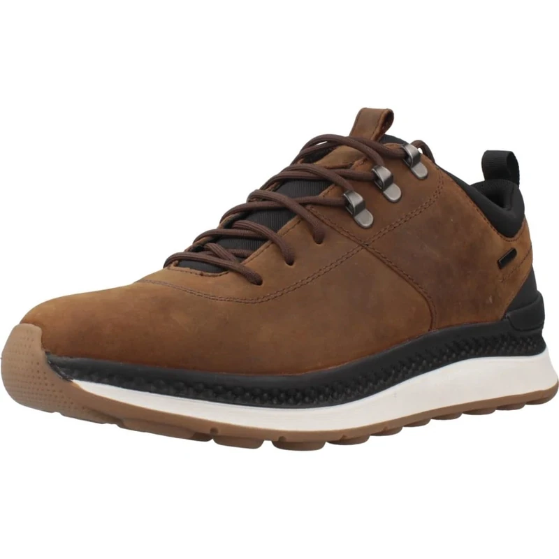 Geox Men U Spherica Actif X2 Sneaker, Brown, 10.5 UK