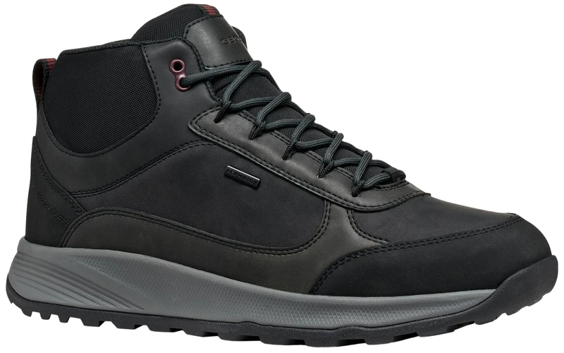 Geox Men U Terrestre B ABX Sneaker, Black, 8 UK