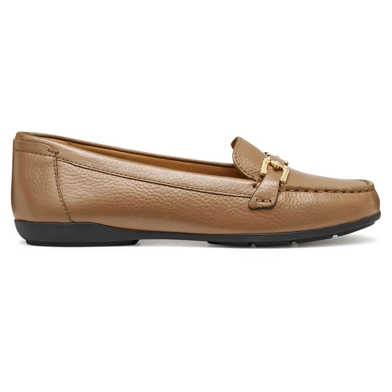 Geox Women's D Annytah Moc Moccasin, Brown, 3.5 UK
