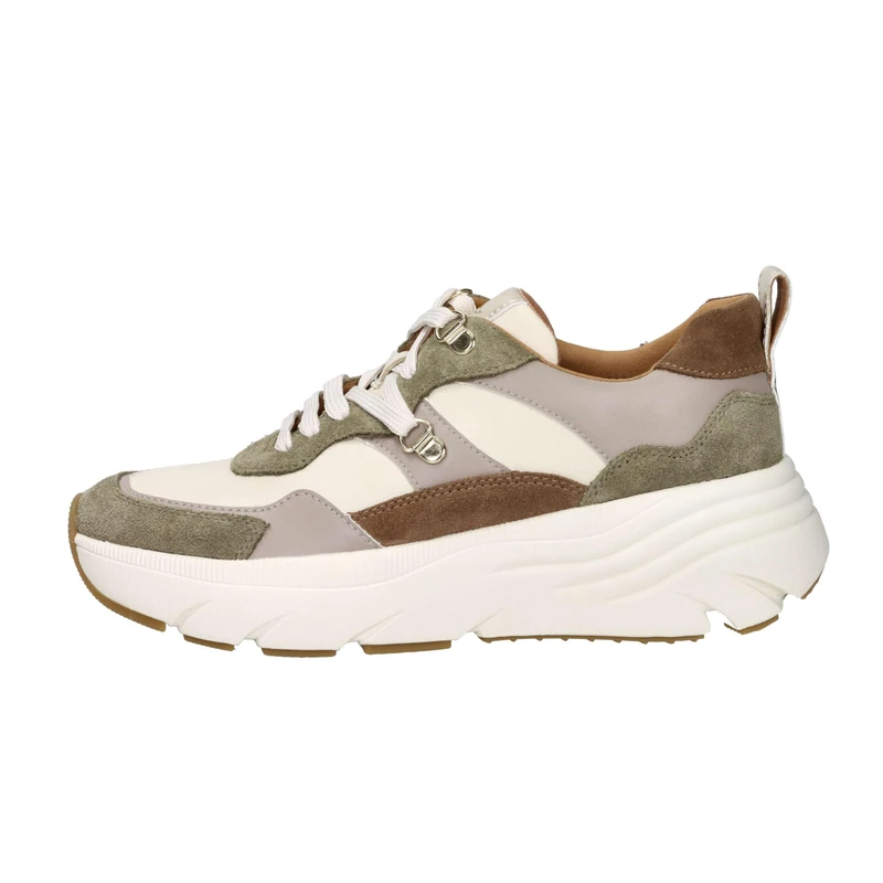 Geox Women's D Diamond Trainers, Beige, 39 EU