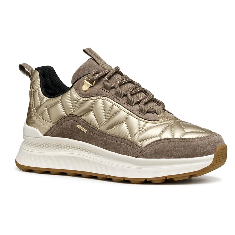 Geox Women's D Spherica Actif X2 Trainers, Beige, 5 UK