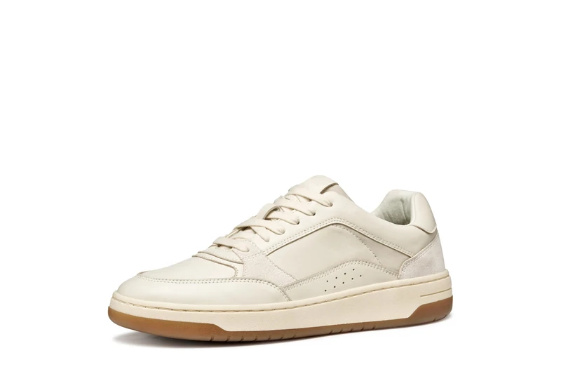 Geox Men's U SEDRAL Court Trainers, White, 39 EU, White, 6 UK