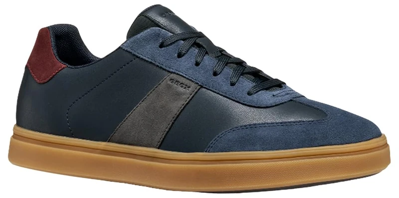 Geox Men's U BALTMOORE Trainers, Blue, 41 EU, Blue, 7 UK