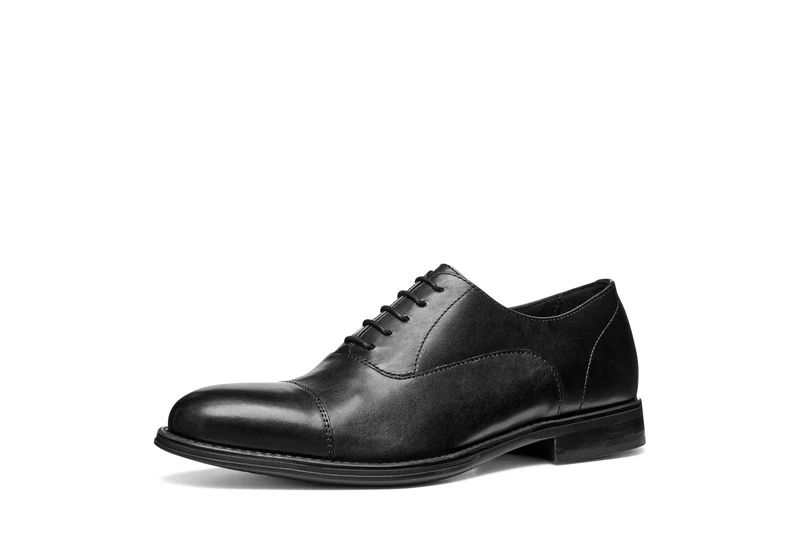 Geox Men's U Barberigo Oxford, Black, 43.5 EU, Black, 9.5 UK