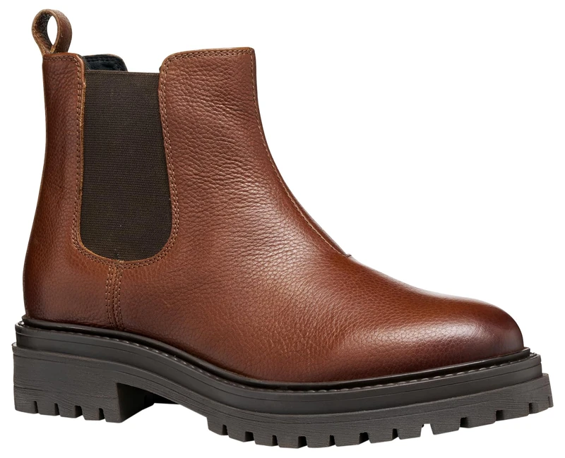 Geox Women's D Iridea Ankle Boots, Brown Dk Coffee, 6 UK