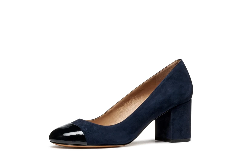 Geox Woman D Virnilisa 65 Shoes Dk Navy/Black 35 EU