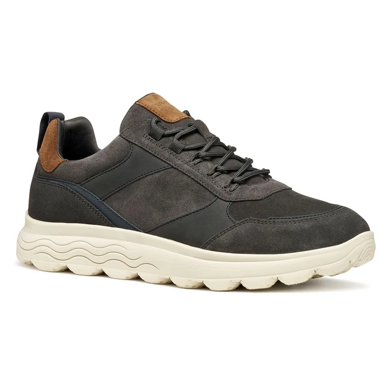 Geox Men's U Spherica Trainers, Brown, 7 UK