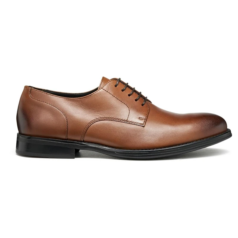 Geox Men U Barberigo Oxford, Brown, 9.5 UK