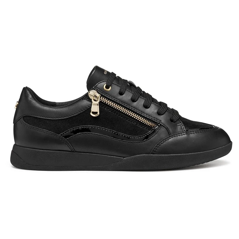 Geox Women's Maryemy Basketball, Black, 5 UK - Image 1
