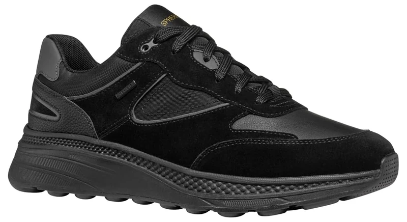 Geox Men U Spherica Actif X1 Sneaker, Black, 6 UK