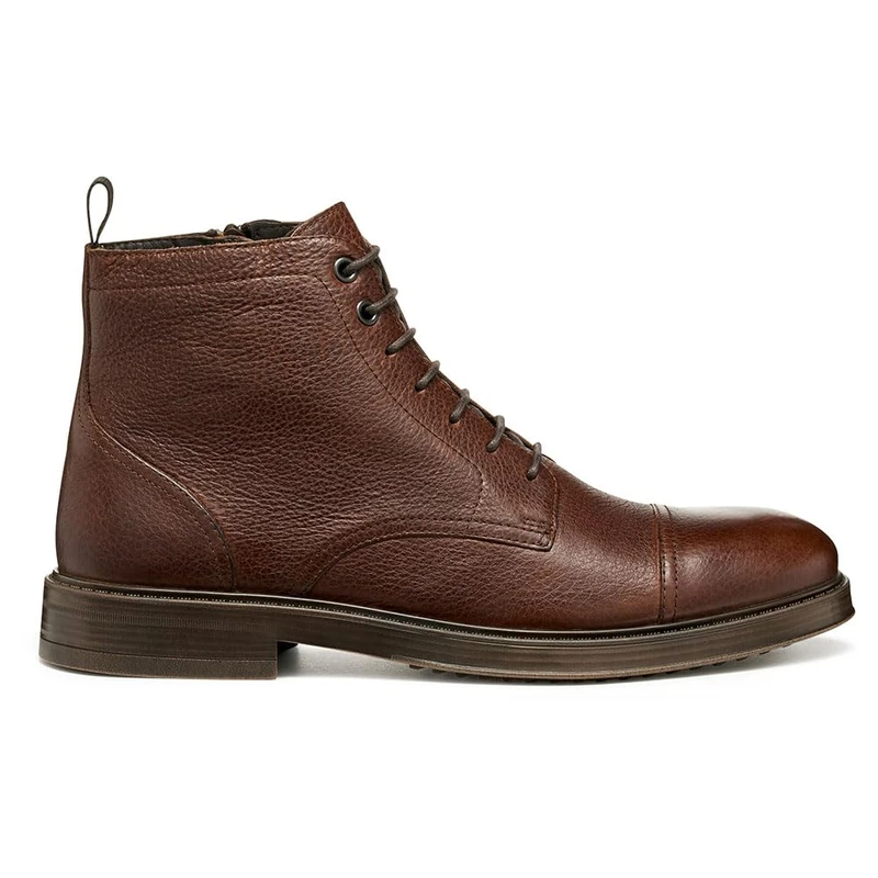 Geox Men's U Henreys Ankle Boots, Light Brown, 46 EU, Light brown, 11 UK