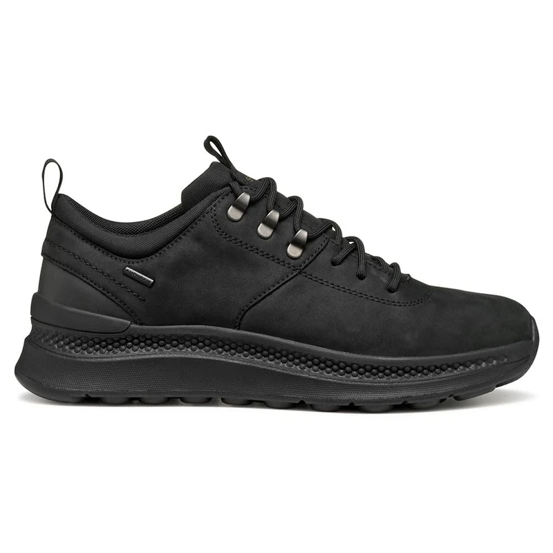 Geox Men U Spherica Actif X2 Sneaker, Black, 10.5 UK