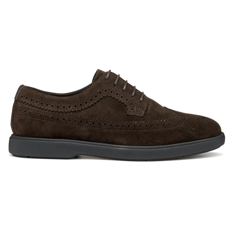 Geox Men's U Spherica EC17 Oxford, Brown, 39 EU, Brown, 6 UK