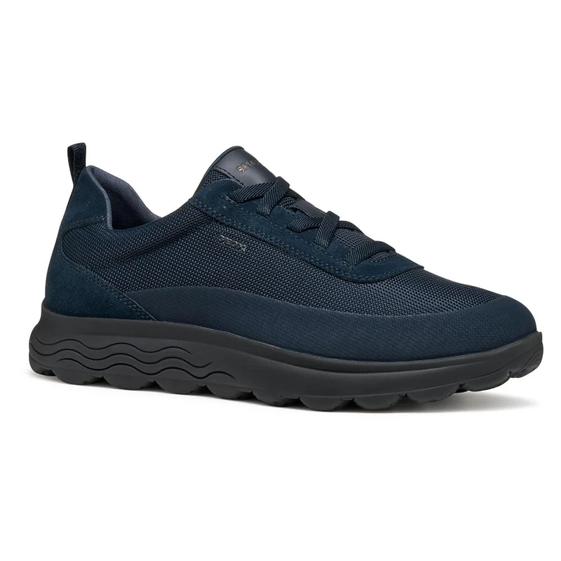 Geox Men U Spherica Sneaker, Blue, 10.5 UK