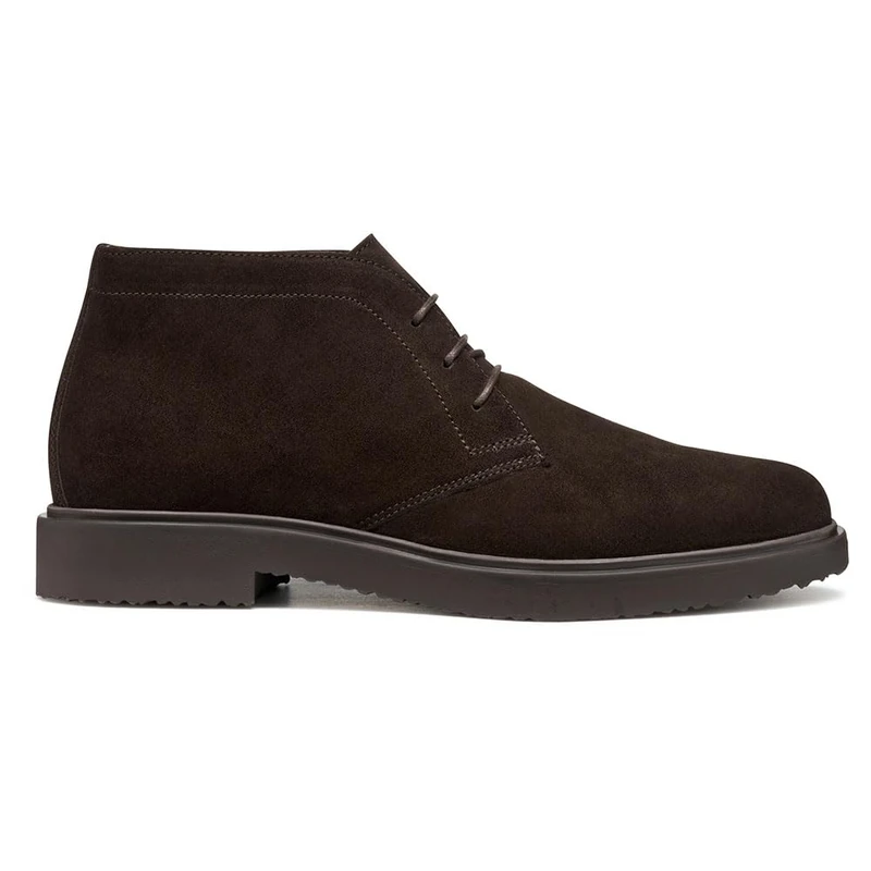 Geox Men's U MASSIMIANO Ankle Boots, Dark Brown, 40 EU, dark brown, 6.5 UK