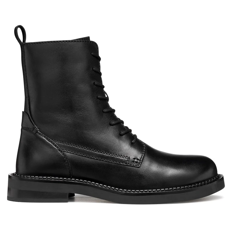 Geox Women's D SERILDA Ankle Boots, Black, 37.5 EU, black, 4.5 UK - Image 1