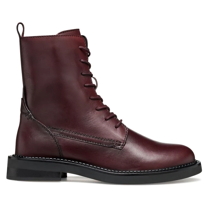 Geox Womens Dserilda Ankle Boot, Brown, 3 UK