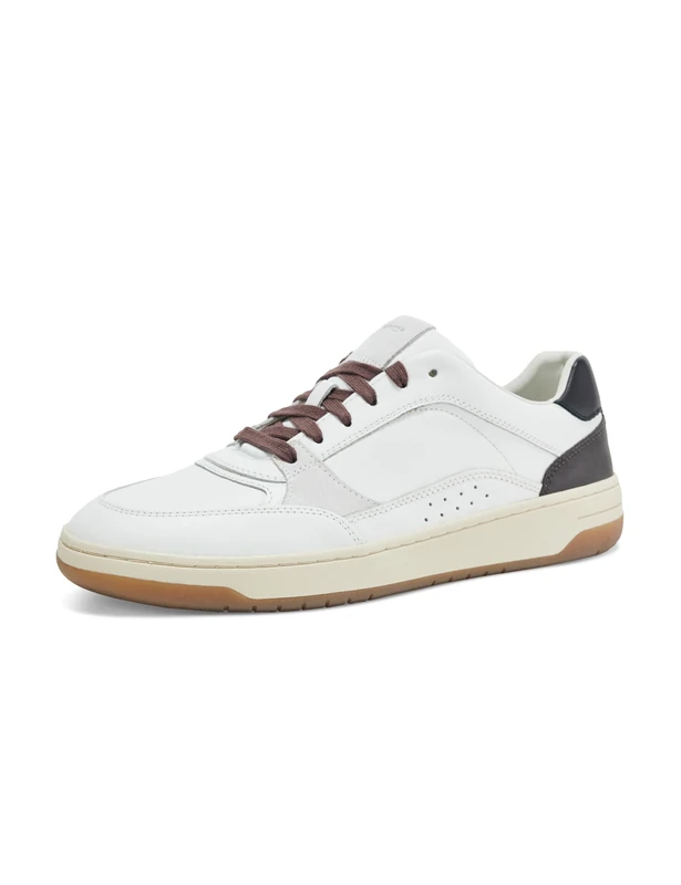 Geox Men's U Sedral Court Trainers, White, 10 UK