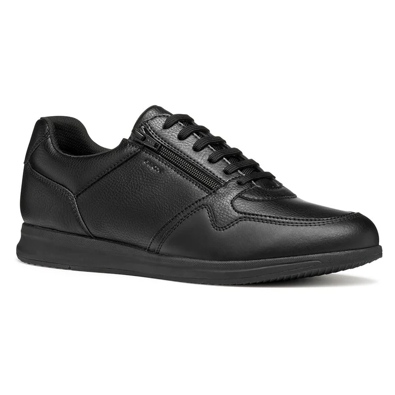 Geox Men's U Avery Trainers, Black, 11 UK