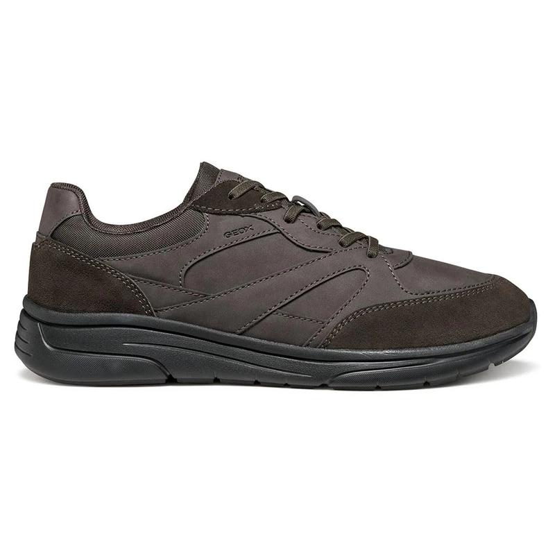 Geox Men's U Klaiver Trainers, Brown, 43 EU, Brown, 9 UK