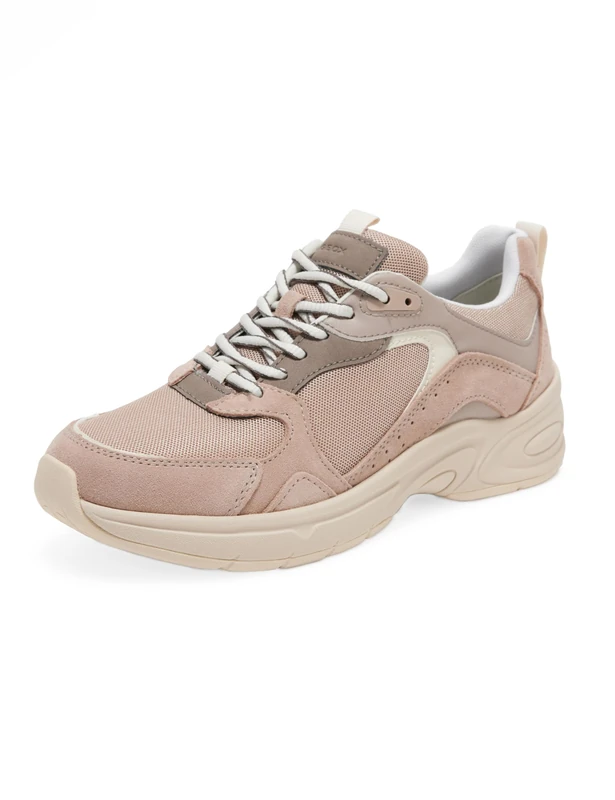 Geox Women's D Zarvia Trainers, Beige, 7 UK