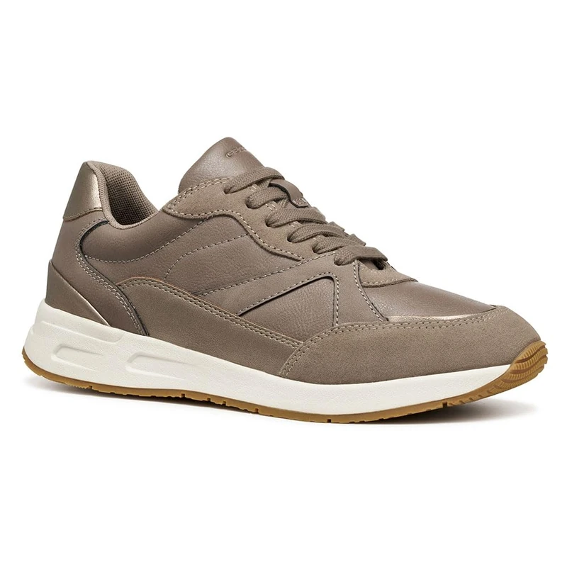 Geox Women's D Bulmya Trainers, Beige, 4 UK