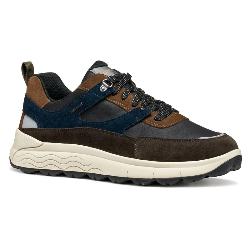 Geox Men's U Spherica 4x4 B ABX Trainers, Brown, 8 UK