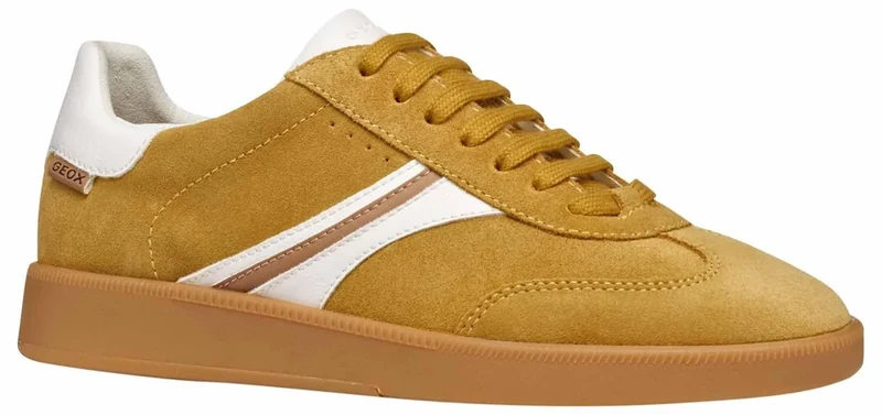 Geox Women's D MELEDA Trainers, Yellow, 40 EU, Yellow, 7 UK