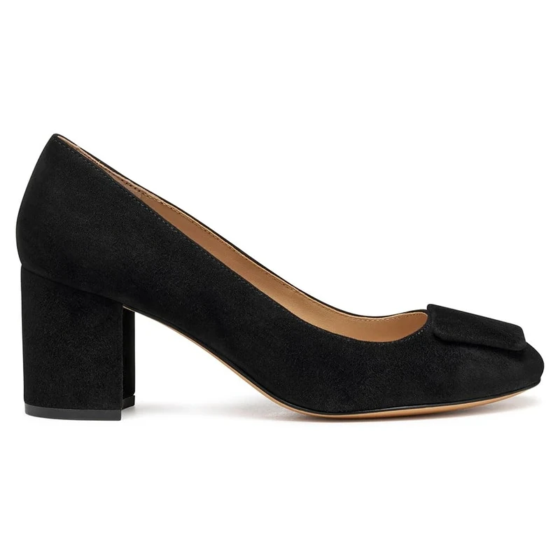 Geox Women D Virnilisa 65 Pump, Black, 4.5 UK