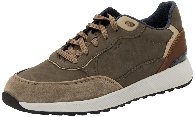 Geox Men's U Molveno Trainers, Grey, 46 EU, Gray, 11 UK