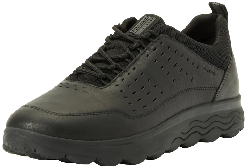 Geox Men's U Spherica A Trainers, Black, 12 UK