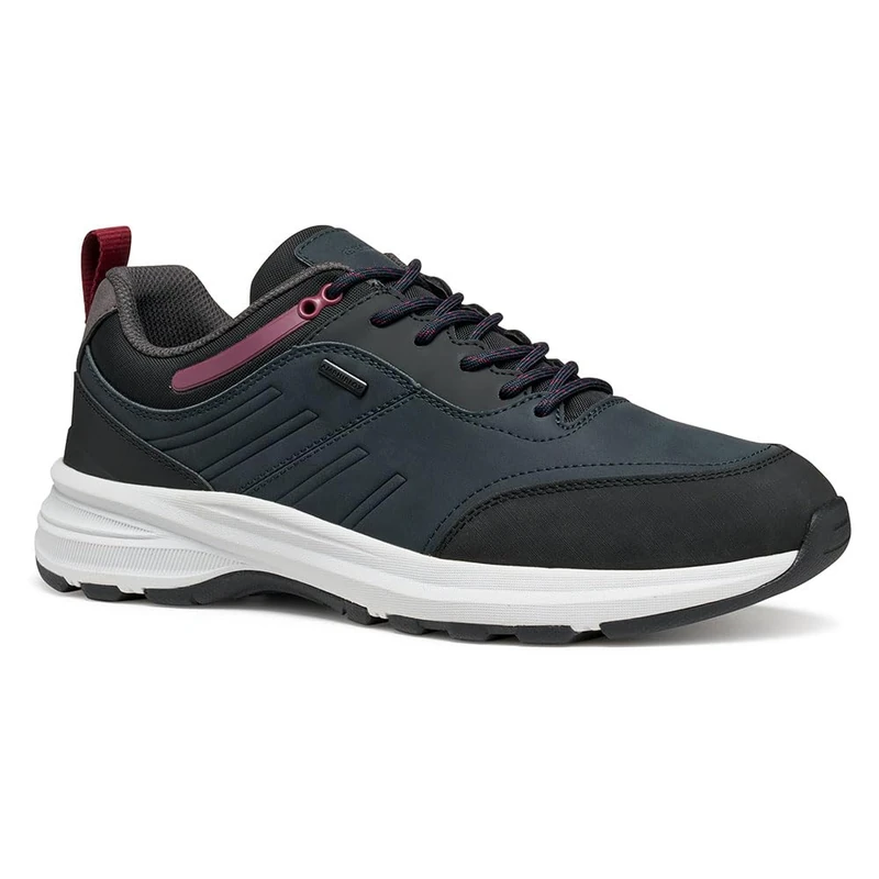 Geox Men's U Senales B ABX Trainers, Blue, 39 EU, Blue, 6 UK