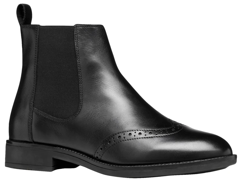 Geox Womens Djaylon2 Ankle Boot, Black, 2.5 UK