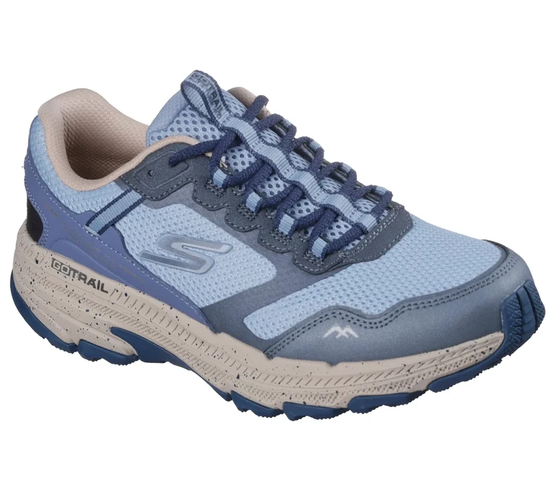 Skechers Women's Go Run Trail Altitude 2.0 Ravine Trekking Low Cut Shoes, Slate Leather/Trim, 3 UK