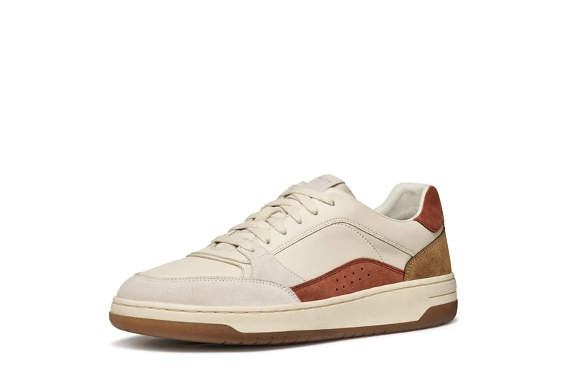 Geox Men's U SEDRAL Court Trainers, Multicoloured, EU 44, Multicoloured, 10 UK