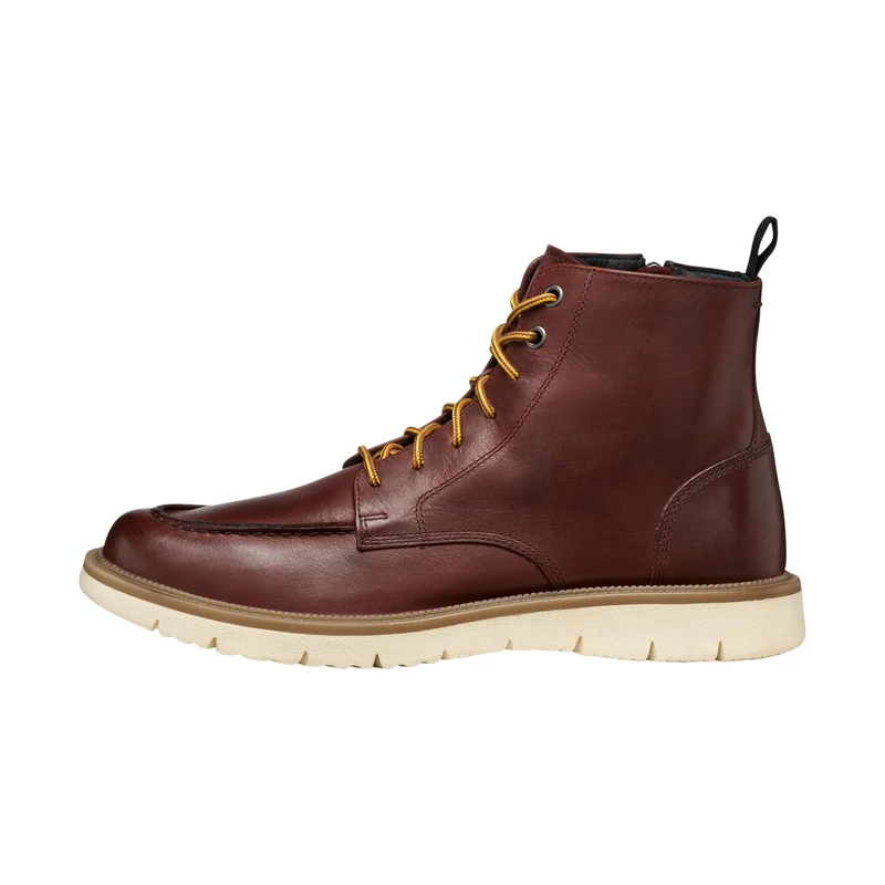 Geox Men's U POVE Ankle Boots, Wine, 45 EU, Wine Red, 10.5 UK