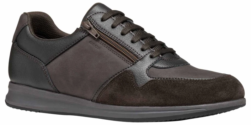 Geox Men's U Avery Trainers, Brown, 39 EU, Brown, 6 UK
