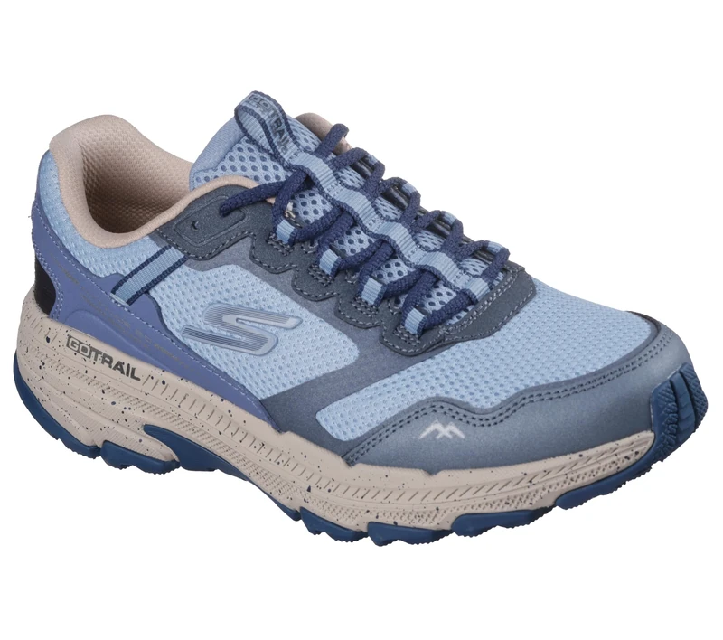 Skechers Women's Go Run Trail Altitude 2.0 Ravine Trekking Low Cut Shoes, Slate Leather/Trim, 8 UK