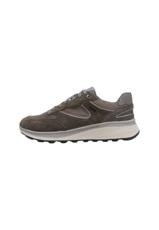 Geox Men U Spherica Actif X1 Sneaker, Green, 10 UK