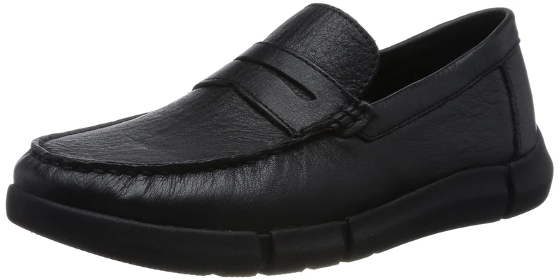 Geox Men's U MassimianoLoafer, Black, 7 UK