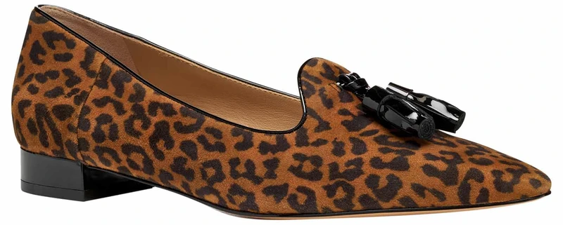 Geox Women's D Giselda15Ballet Flat, Brown, 7.5 UK