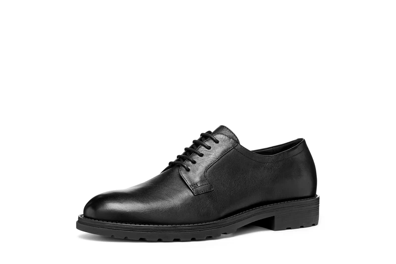 Geox Men's U Redlift Oxford, Black, 45 EU, Black, 10.5 UK