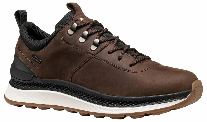 Geox Men's U SPHERICA ACTIF X2 Trainers, Brown, 39 EU