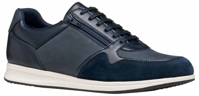 Geox Men's U Avery Trainers, Blue, 39 EU, Blue, 6 UK