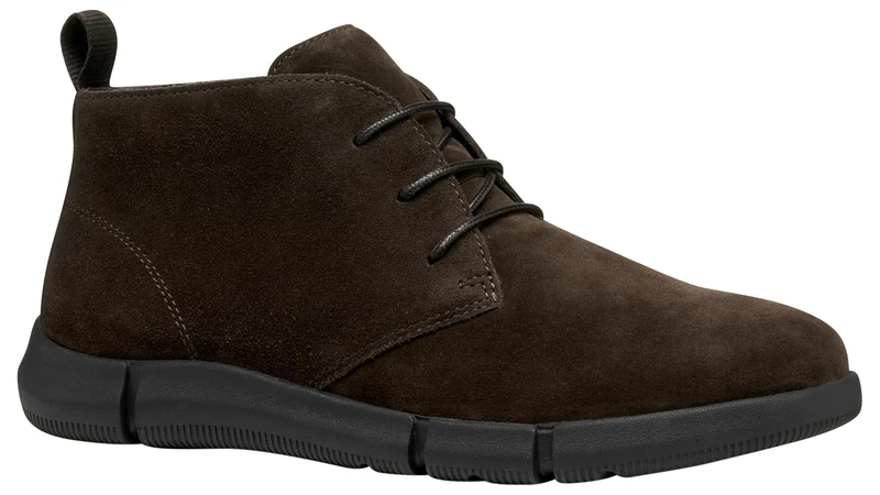 Geox Men U Adacter M Ankle Boot, Dark Brown, 6 UK