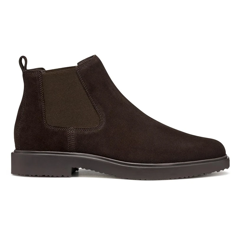 Geox Men's U Massimiano Ankle Boots, dark brown, 10.5 UK