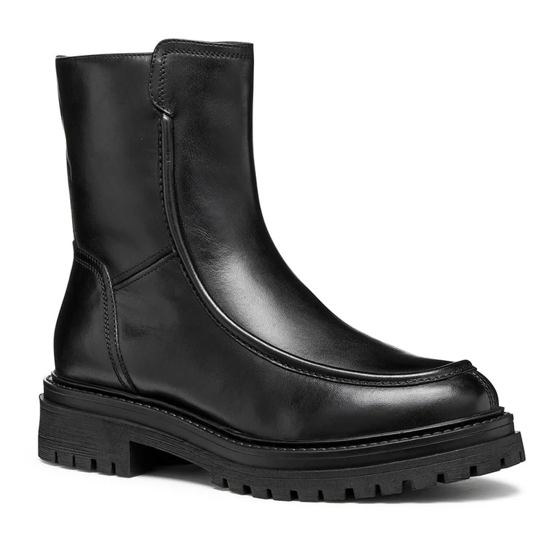 Geox Women's D Iridea Ankle Boots, black, 4 UK