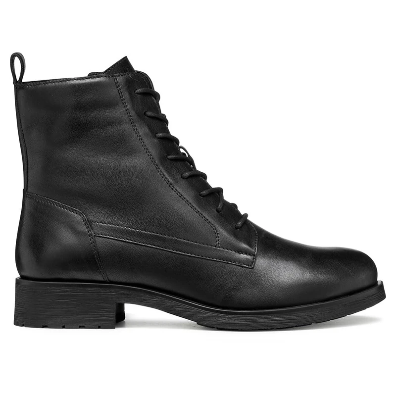Geox Women's D Rawelle Ankle Boots, black, 6 UK