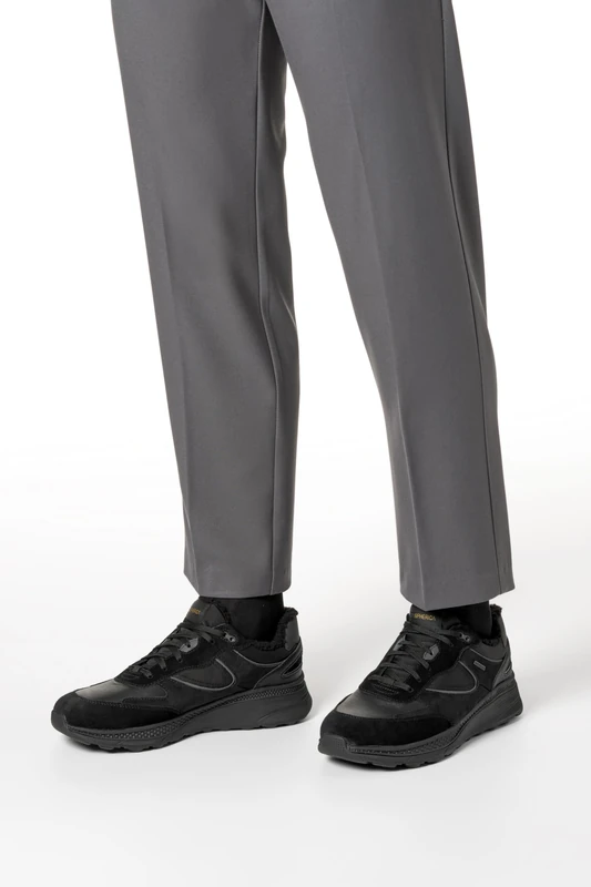 Geox Men's U SPHERICA ACTIF X1 Trainers, Black, 40 EU, Black, 6.5 UK