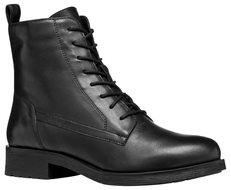 Geox Womens Drawelle Ankle Boot, Black, 2.5 UK